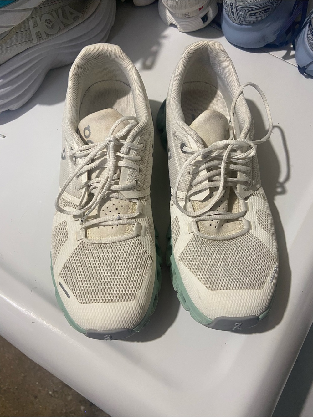 On Cloud Women's Running Shoes White Size 9 Athletic Sneakers